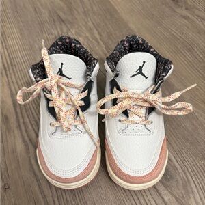 Jordan Kids Sneakers White and Pink